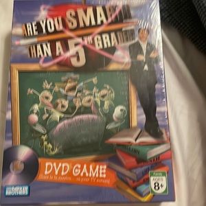 I am selling a are you smarter than a 5 th grader dvd game